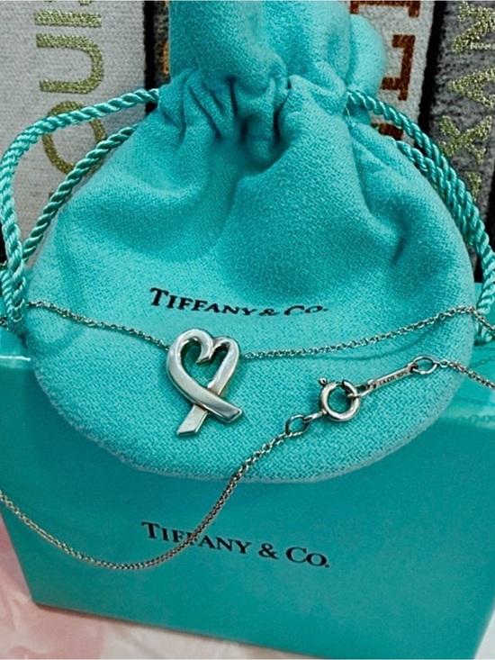 Tiffany & Co. Jewelry - 💚 Tiffany & Co. Paloma Picasso Loving Heart Vintage 925 Sterling Necklace ✨️